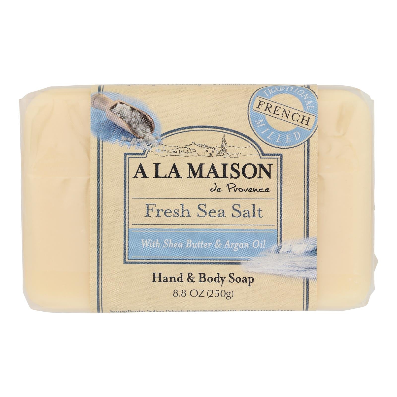 A La Maison - Bar Soap - Fresh Sea Salt - 8.8 Oz