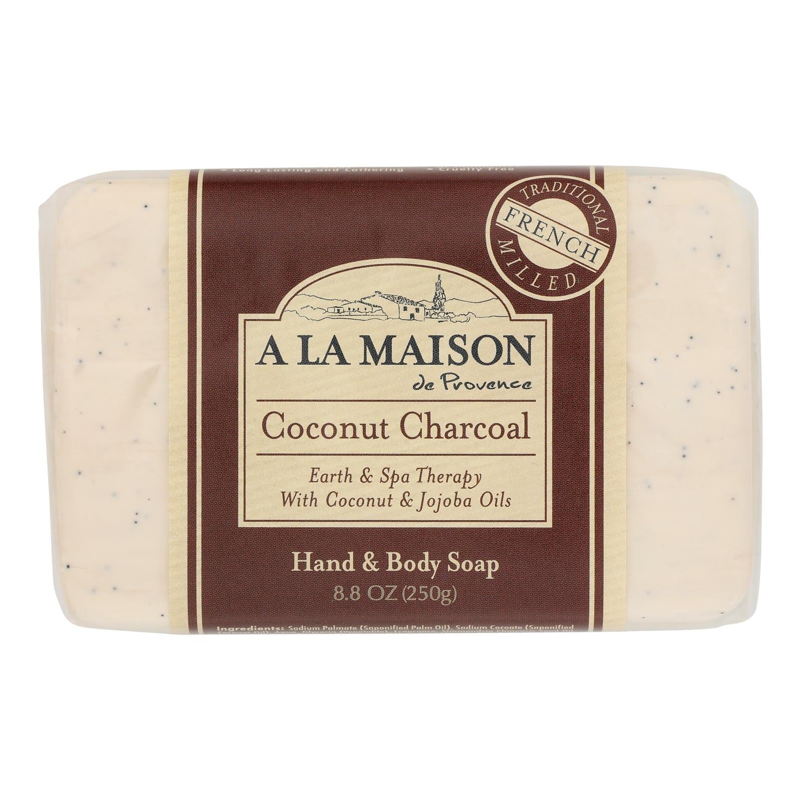 A La Maison - Bar Soap - Coconut Charcoal - 8.8 Oz